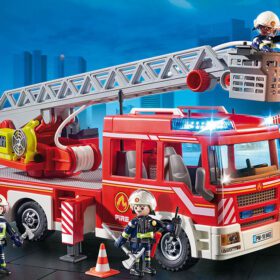 Όχημα Πυροσβεστικής με σκάλα και καλάθι διάσωσης 9463 Playmobil Παιχνίδια Χάρτινο Πρέβεζα